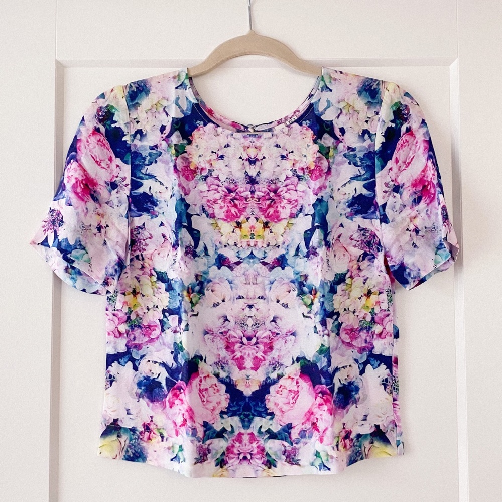 EVER NEW MELBOURNE Floral print shirt